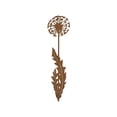 thumbnail image 1 of Rusted Dandelion Garden Stake, Natural Rusty Metal Yard Art Outdoor Patio Lawn Decor, 1 of 4