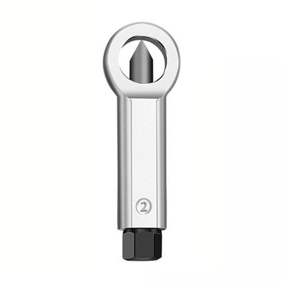 Rusted Nut Breaker, Screw Nut Disassembly Tool, Splitter Repair Tool, Durable Metal Build, Compact Design, Essential for Mechanics, Efficient Nut Removal, Nut Splitter, Ihhxbz | C, Silver