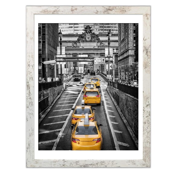 Rustic 12x16 Frame for 11x14 Picture with Mat or 12 x 16 Photo without Mat Display