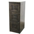 thumbnail image 1 of Rustic 3 Drawer File Cabinet, Rustic Driftwood, 1 of 1