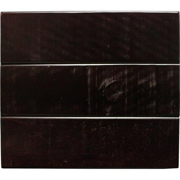 Rustic 57 in. Provincial Shutter TV Stand in Caribbean Rum