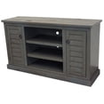 thumbnail image 1 of Rustic 57 in. Provincial Shutter TV Stand in Rustic Dark Blue, 1 of 1