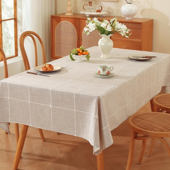 Rustic 60x120 Inch Cloth Tablecloth for 8-Foot Rectangle Tables | Fade ...