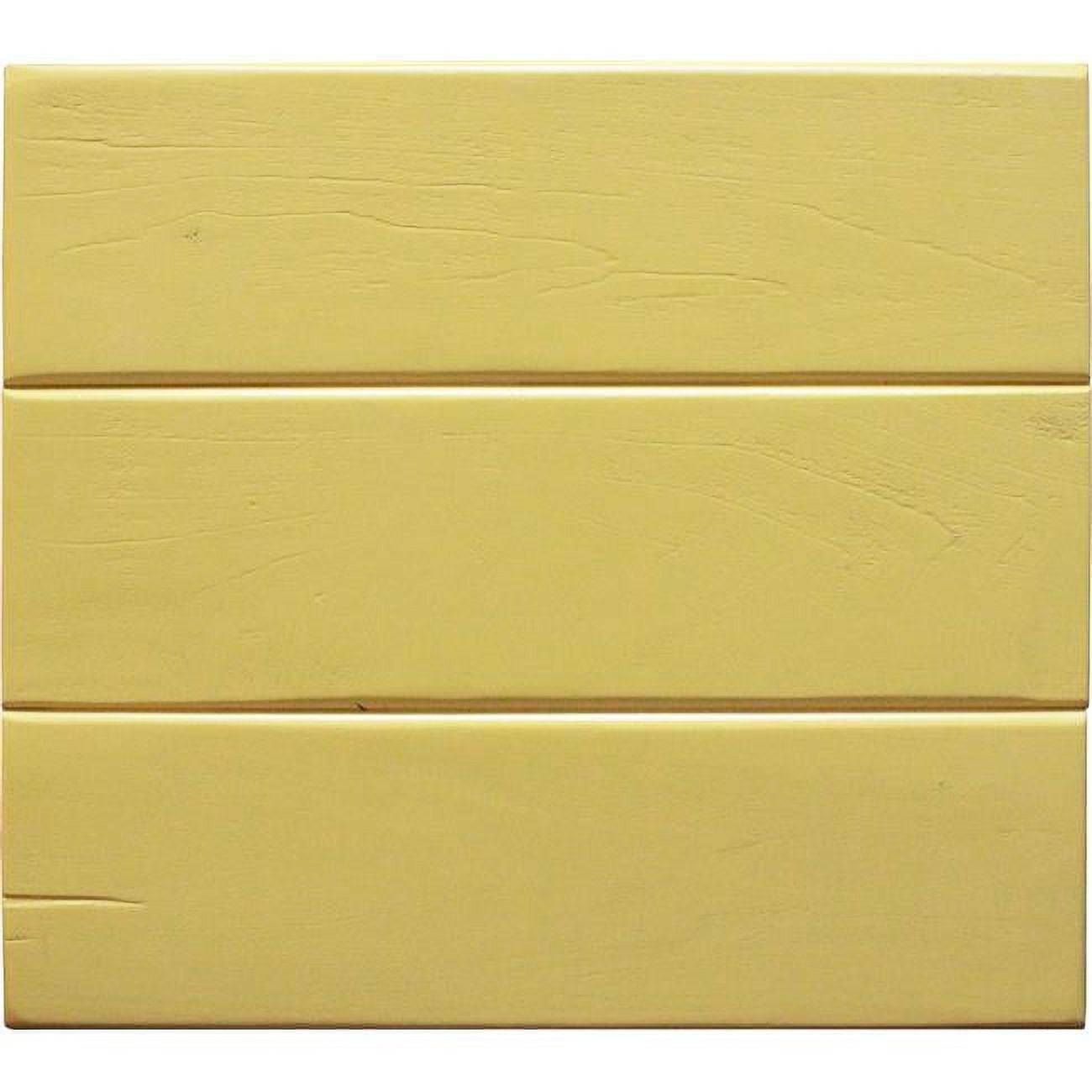 Rustic Yellow 68" Solid Wood Shutter TV Stand