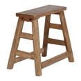 thumbnail image 1 of Rustic Accent Stool, 18"W, KD, Natural Rustic, 1 of 5