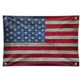 thumbnail image 1 of Rustic American Flag Wood Grain Design Home Business Office Sign, 1 of 3