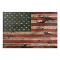 thumbnail image 1 of Rustic American USA Flag Distressed Home Business Office Sign - Poster - 24" x 36" (61cm x 91cm), 1 of 3