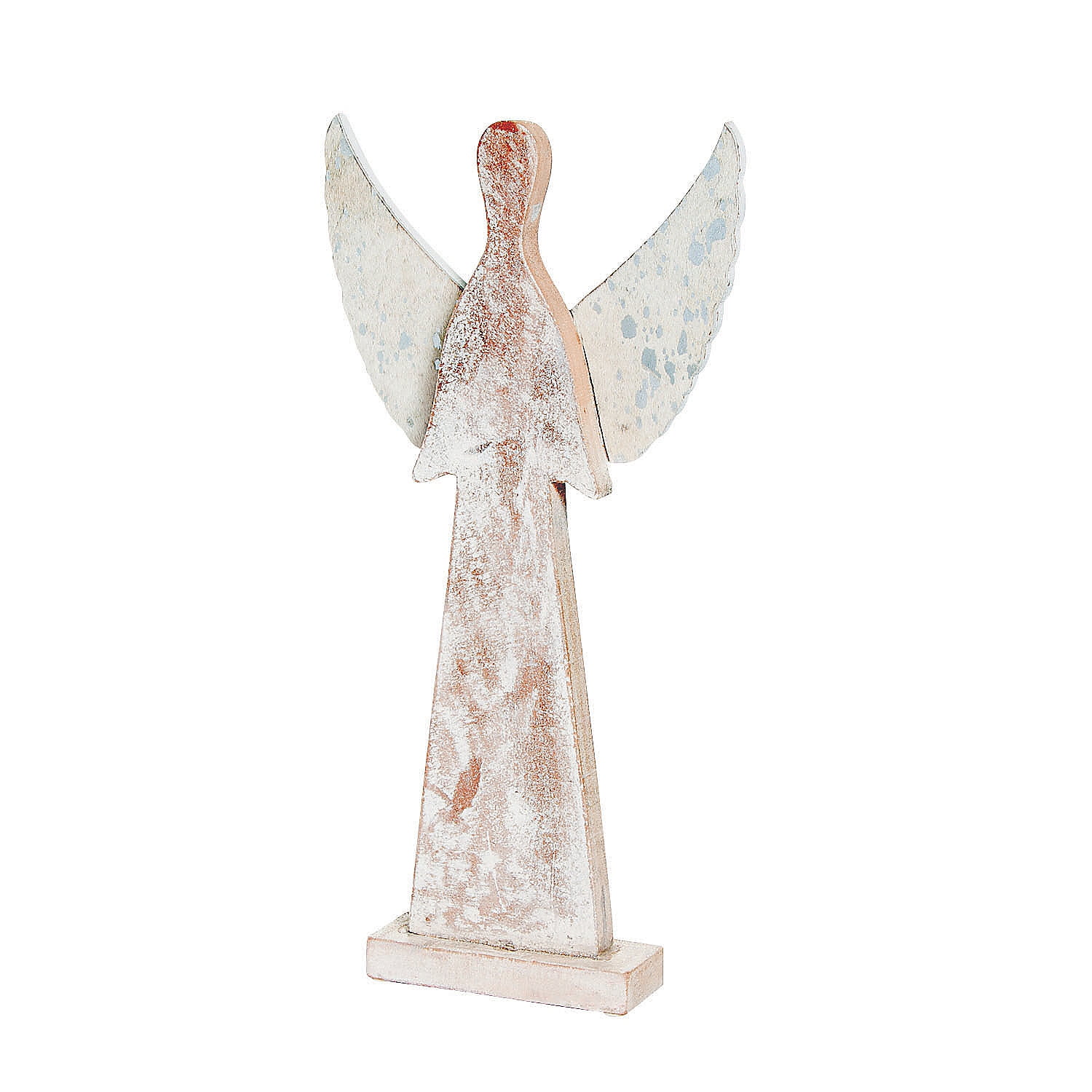 Rustic Beige Shabby Chic Angel Figurine
