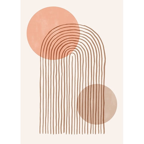 Rustic Arches Print Wall Art, Modern Wall Decor For Living Room Bedroom, 12x18 UNFRAMED