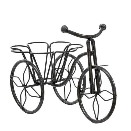 Rustic Arrow 11722 Mini Planter Tricycle - Wrought Iron