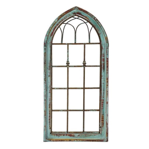 Rustic Arrow 12460 4 ft. Church Window Wall Accent