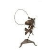 thumbnail image 1 of Rustic Arrow 10013 Fish with Rod Figurine, 1 of 1