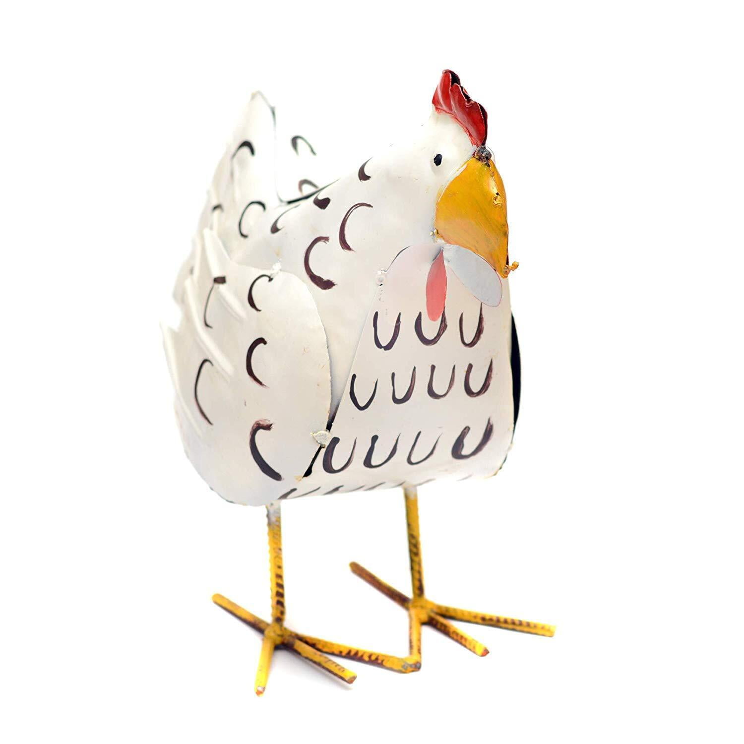 Rustic Arrow Metal Rustic Figurine & Knick-Knack, White