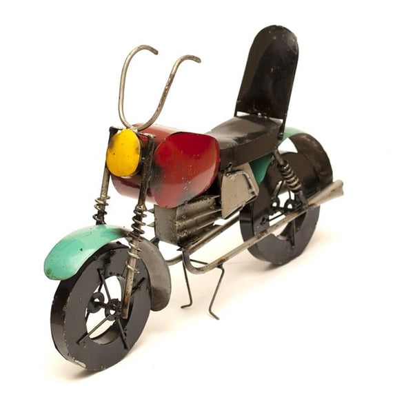 Rustic Arrow 10461 Motorcycle Figurine, Multi Color - Small
