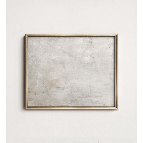 Rustic Autumn Leaves Oak Maple Birch Trio Warm Nature Decor Monochrome Abstract Art Textured Neutral Wabi Sabi, UNFRAMED Size 16x16