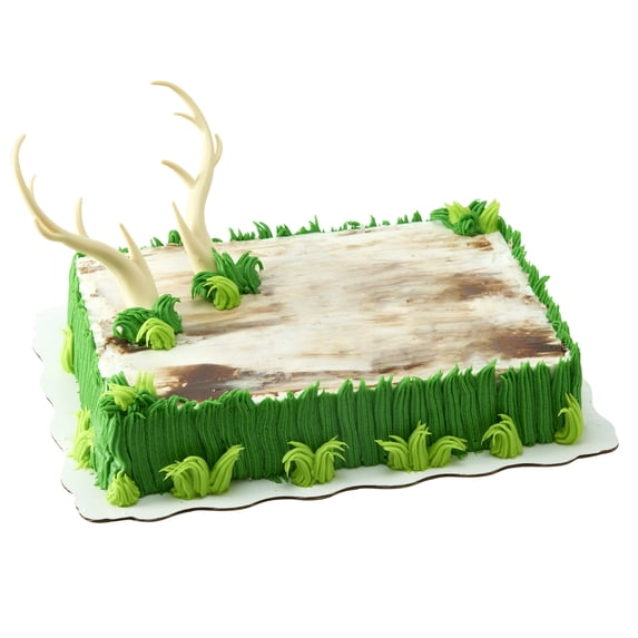 Rustic Baby Sheet Cake