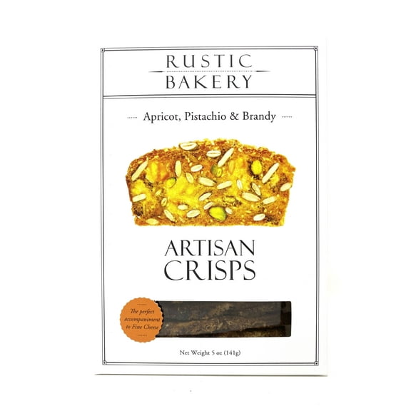 Rustic Bakery - Apricot, Pistachio & Brandy Crisps