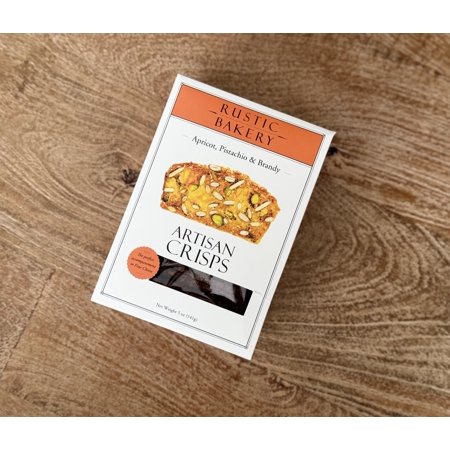 Rustic Bakery Artisan Crisps Crackers Bundle | Apricot Pistachio & Brandy With Kokobunch Kit (2 Pack) 5 Oz.