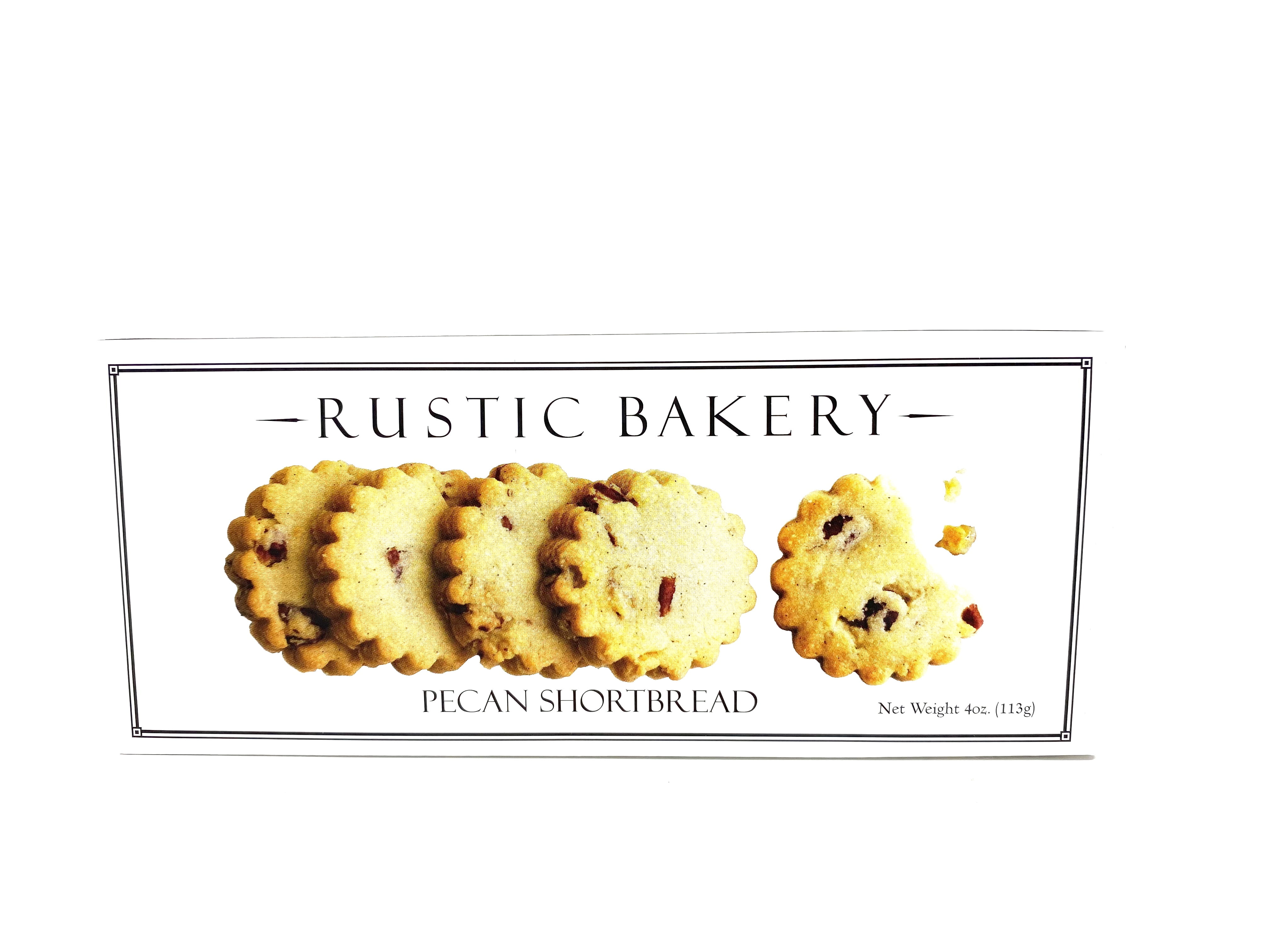 Rustic Bakery Cookie Pecan Shortbread 4oz