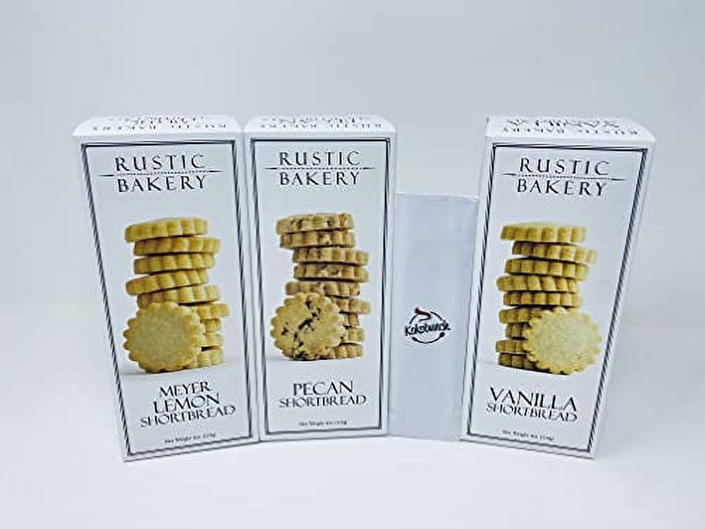 Rustic Bakery Cookies Bread Meyer Lemons Pecan Shortbread Cookies