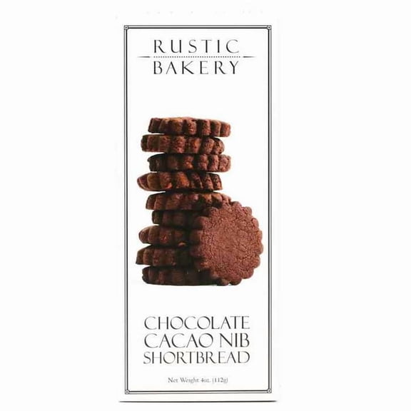 Rustic Bakery Cookies - Cocoa Nib Bars (4 ounce)