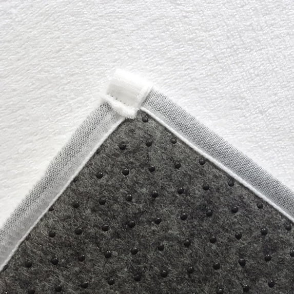 Rustic Barn Door Bath Rugs for Bathroom, Farmhouse Bull Skull Bathroom Rug Bath Mat Set Floor Mats, Hunting Lodge Cabin Western Country Vintage Country Wood Boarden Doormat, Cute Bath Mats, 17X29in