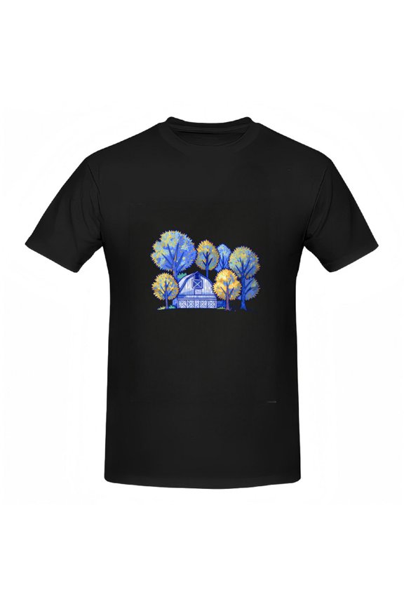 Rustic Barn Scene Graphic Tee / T-Shirt