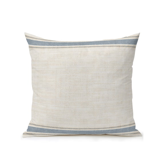 Rustic Beige Outdoor Throw Pillow with Insert, 16