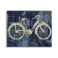 thumbnail image 1 of Rustic Bicycle Brushed Silhouette Transportation Graphic Art Gallery Wrapped Canvas Print Wall Art, 1 of 7