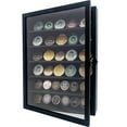 thumbnail image 1 of Rustic Black Shadow Box Frame Plexiglass Window Door with Removable Shelves 12 x 16, 1 of 6