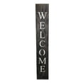 thumbnail image 1 of Rustic Black and White Front Porch Welcome Sign, 1 of 4