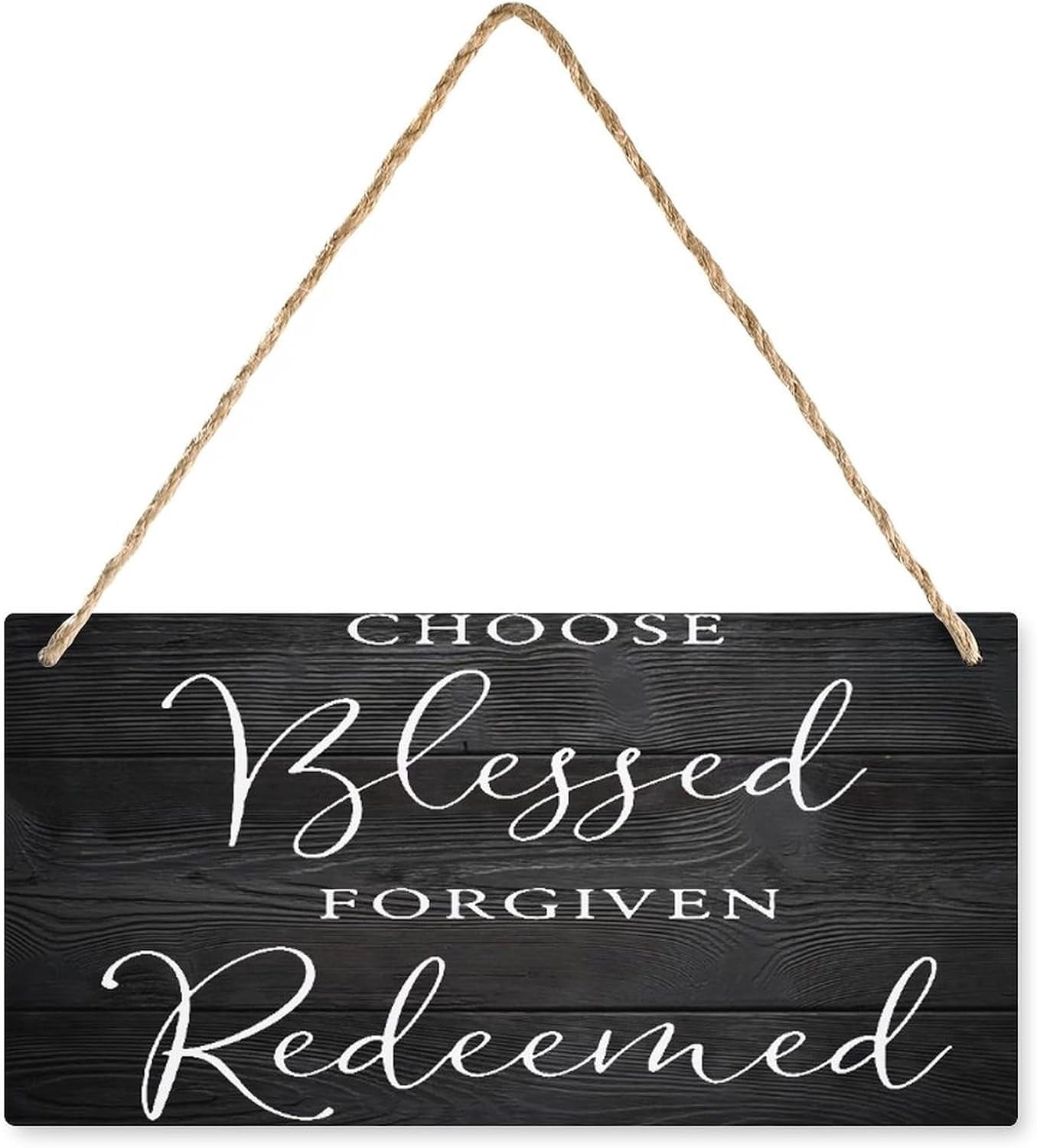 Rustic Blessed Quote Wooden Sign, Wedding Themed Plaque,12 x 8 Inch ...