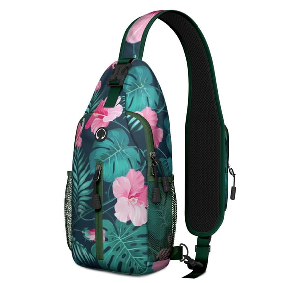 Rustic Bohemian Exotic Multipurpose Shoulder Backpack for Women Men – Anti-theft back pocket, Sturdy plastic buckle, Reversible strap – Ethnic Rustic Aesthetic Design for Travel, Hiking, Outdoor
