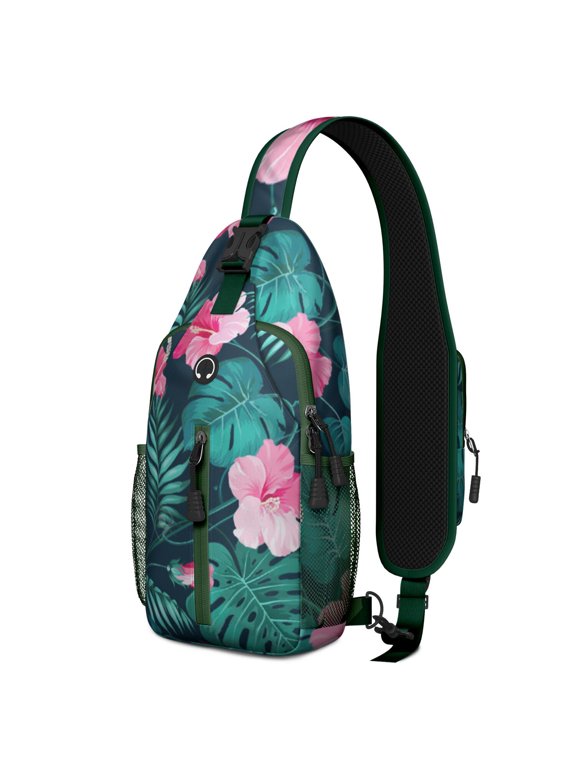 Rustic Bohemian Exotic Multipurpose Shoulder Backpack for Women Men – Anti-theft back pocket, Sturdy plastic buckle, Reversible strap – Ethnic Rustic Aesthetic Design for Travel, Hiking, Outdoor