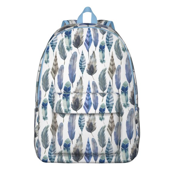 Rustic Boho College Backpack, Waterproof Daypack with Reinforced Shoulder Straps and Vintage Tribal Design
