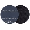 thumbnail image 1 of Rustic Botanical Coasters Set of 2, Absorbent Coasters for Drinks, Japanese Herb on Black Simple Art Coaster for Desk Coffee Table Protection, Home Decor House Warming Gifts 4", 1 of 8