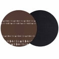 thumbnail image 1 of Rustic Botanical Coasters Set of 2, Absorbent Coasters for Drinks, Japanese Herb on Brown Simple Art Coaster for Desk Coffee Table Protection, Home Decor House Warming Gifts 4", 1 of 8