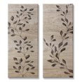 thumbnail image 1 of Rustic Botanical Winding Sprigs Botanical & Floral Graphic Art Gallery Wrapped Canvas Print Wall Art, Set of 2, 1 of 7