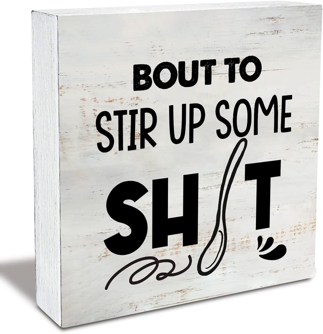 Just Breathe Wooden Box Sign – 5x5 Inch, Rustic Dandelion Design, For Wall Or Tabletop