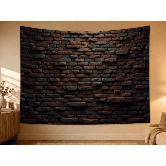 Rustic Brick Wall Backdrop