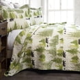 thumbnail image 1 of Carstens, Inc. Rustic Cabin Country Bedding Set, Microfiber Quilt, Rustic Pine Wilderness, King, 1 of 7