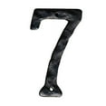 thumbnail image 1 of Rustic Cast Iron House Address Number, Decorative Mailbox Number, Maximum Rust Protection, #7, 5.5 inches, Black, JS-RUSTICNUMBER-7, 1 of 5