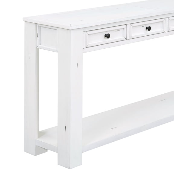 Rustic Chic Design - Rectangular Shape with Clean Lines - Living Room Decor - Easy Assembly in 20 Min
