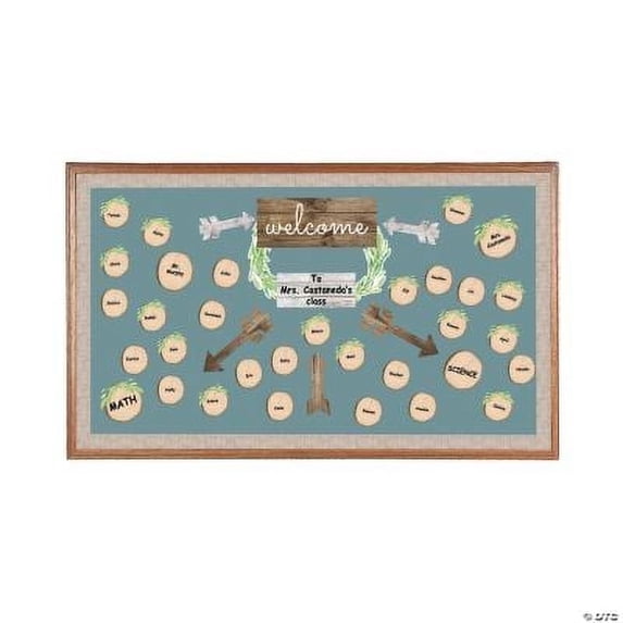 Rustic Classroom Bulletin Board Set - 64 Pc., Classroom, Educational, 64 Pieces