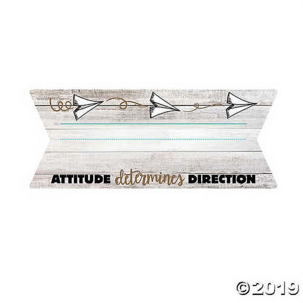 Rustic Classroom Desk Plates