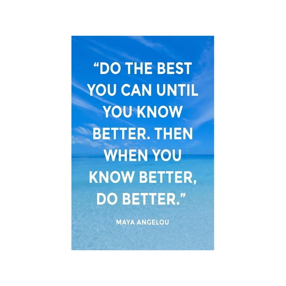 Rustic Coastal Decor Metal Sign Know Better Do Better Quote Ocean Themed Motivational Wall Art for Living Room Office Home Beach Style Decor 12x8 Inch