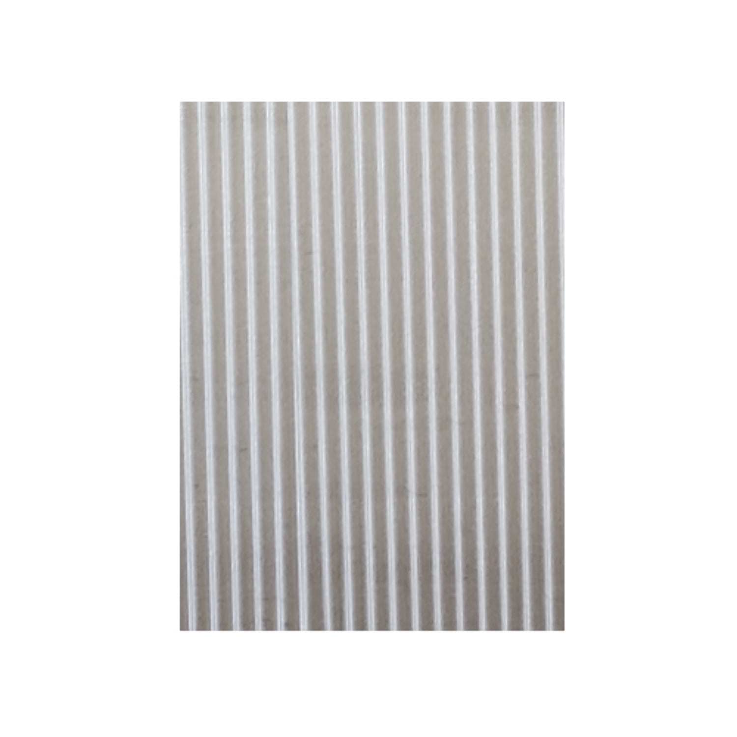 DAKOTA TIN Rustic Corrugated Metal Wainscoting Wall Panel - Galvalume (Silver) - 36" Height