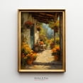 thumbnail image 1 of Rustic Cottage Porch View Cozy Autumn Garden Decor, Unframed Paper Poster 24x36in, 1 of 4
