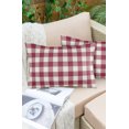 thumbnail image 1 of Rustic Country Buffalo Plaid Outdoor Pillow Covers Waterproof Throw Pillow Cover 20x12in Set of 2,Rectangle Decorative Pillowcases Cushion Case for Patio Sofa Couch,Classic Fashion Lattice, 1 of 7