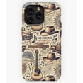 thumbnail image 1 of Rustic Country Pattern Guitars Trucks G2914 Phone Case for iPhone17 16 15 14 13 12 11 Pro Max, 1 of 2